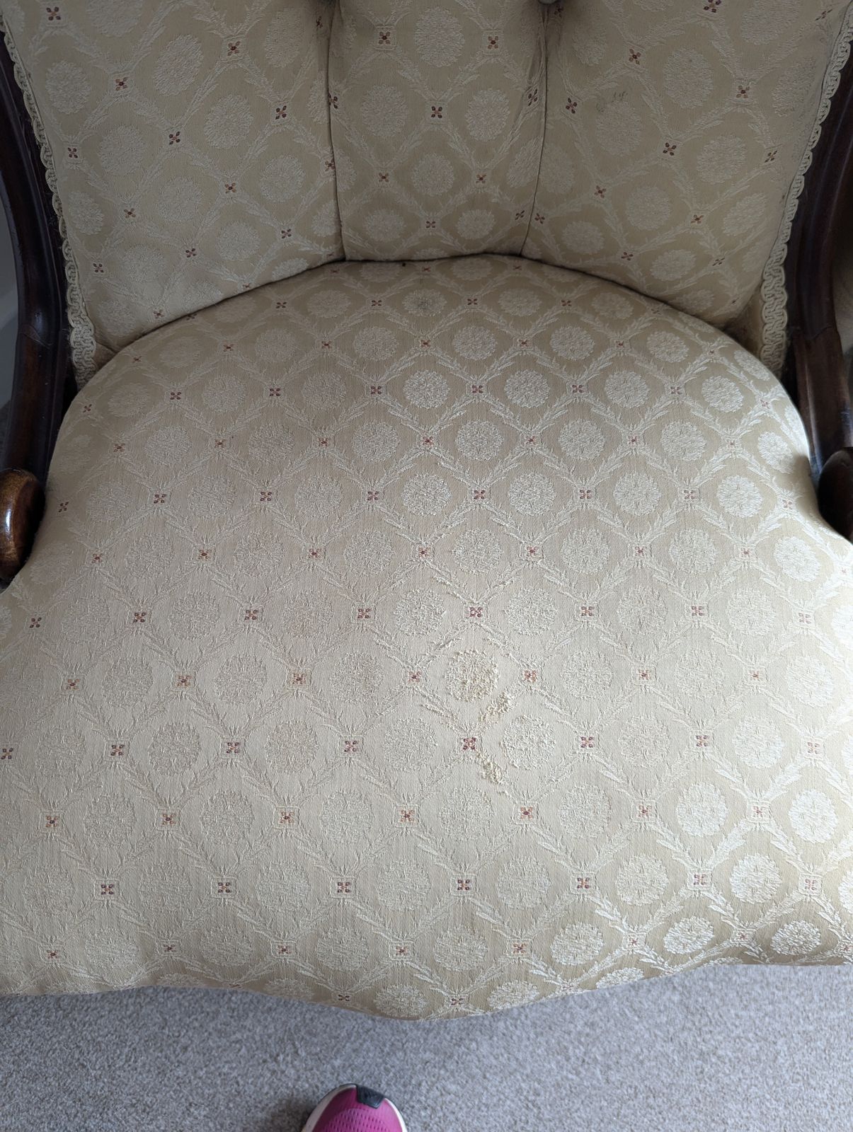 Victorian Occasional/Dining Chairs With Matching Grandmother/Nursing Chair photo furniture