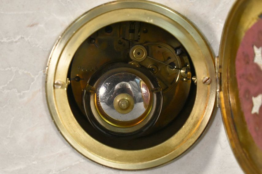 photo buy French Art Deco Clock & Garniture By H Molins Balleste & Tahou, Lourdes