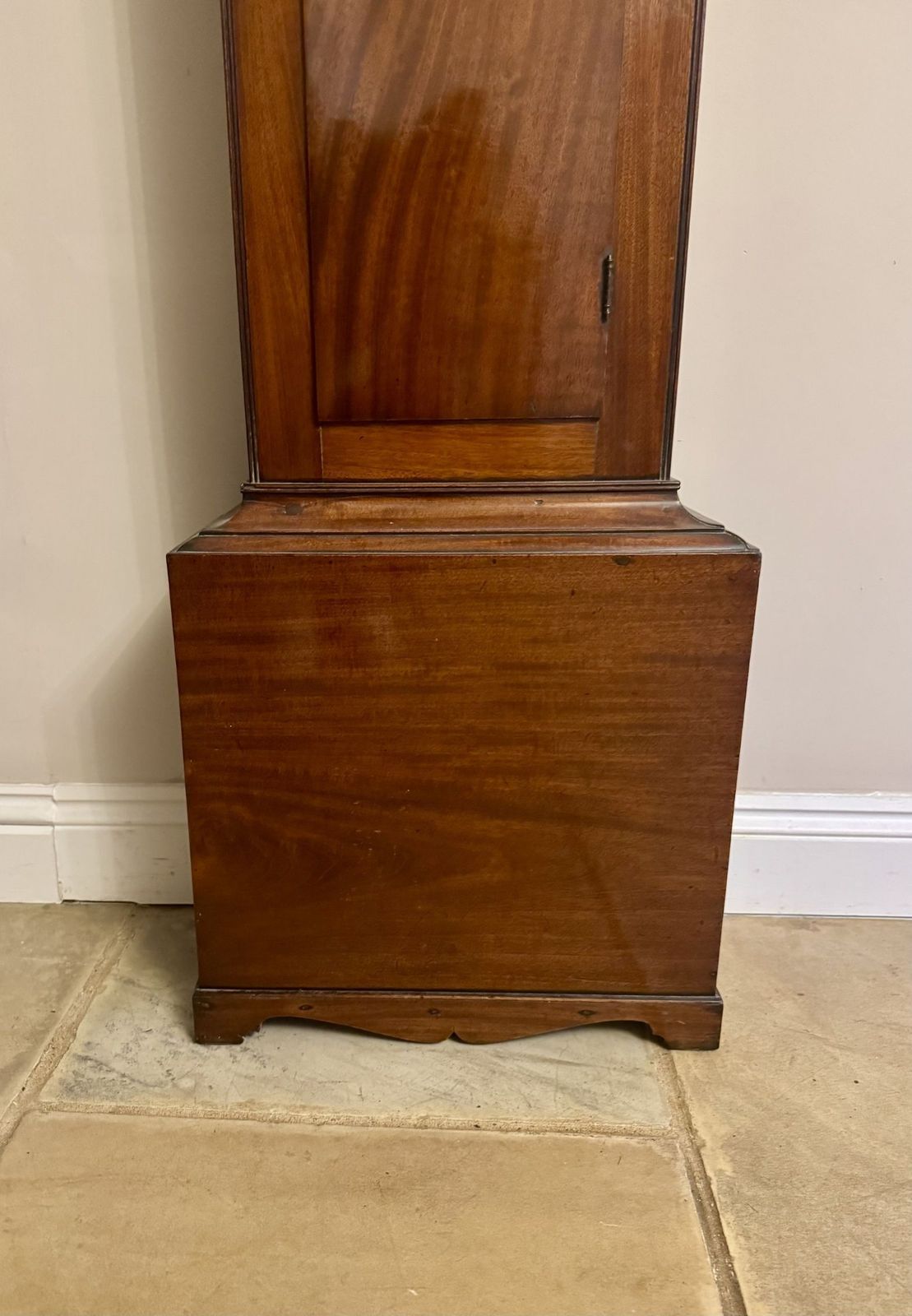 Superb Quality Antique George III Mahogany Arch Dial Longcase Clock photo vinterior