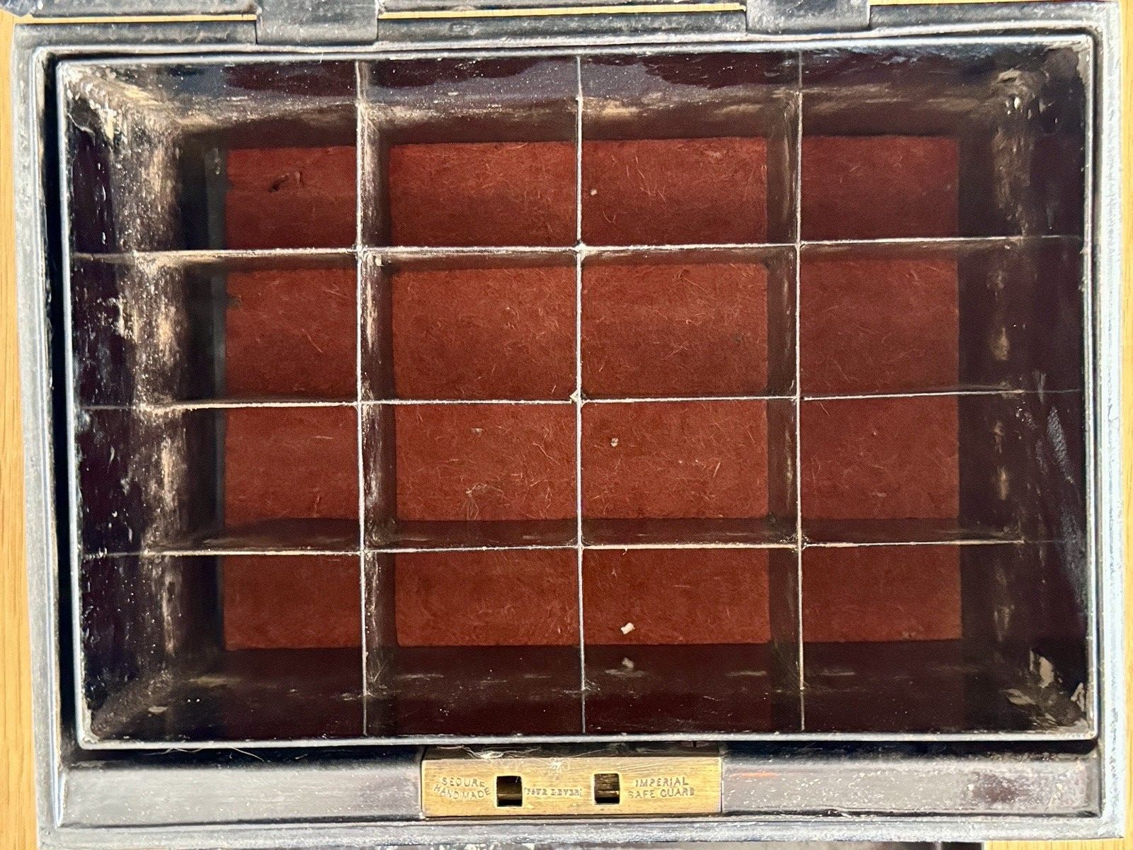 Antique Burroughs Wellcome Tabloid Medical Case Snow Hill Buildings In London photo furniture