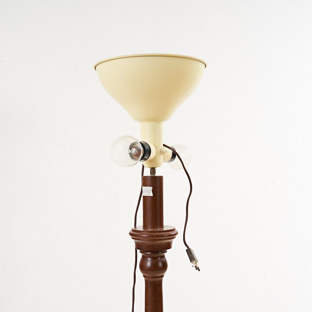 Wooden Floor Lamp, 1950s, Vintage photo Lighting