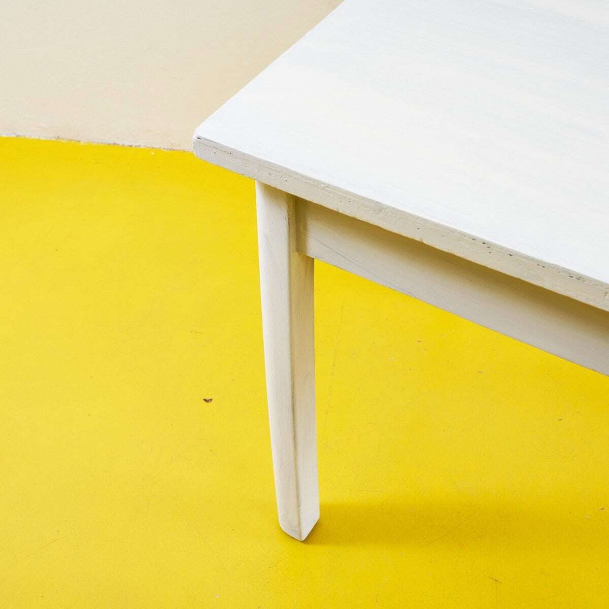 Elegant White Coffee Table In Rustic Style photo for sale