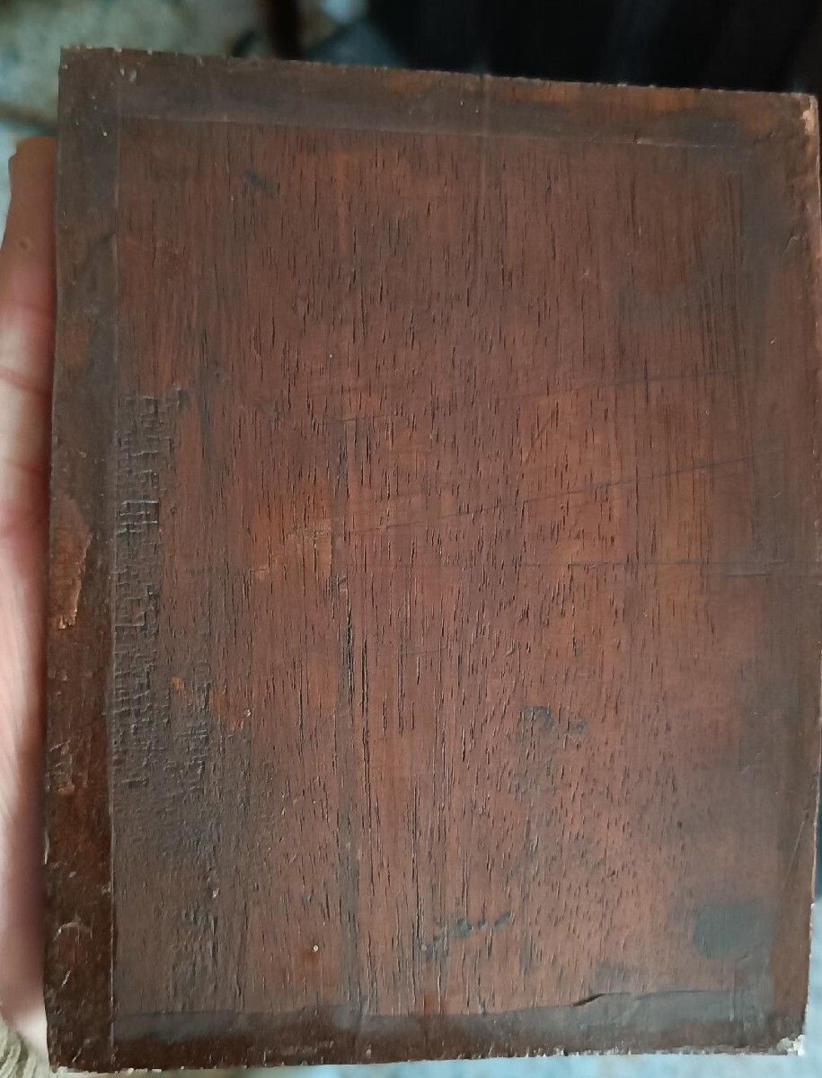 Antique Small Painting On Wood Depicting A Saint Carrying A Crucifix   Italian School, 15th Century photo buy