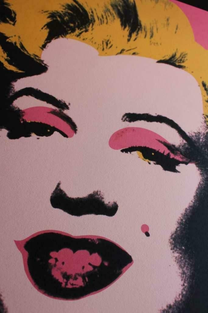photo for sale Andy Warhol – Pink & Yellow Marilyn