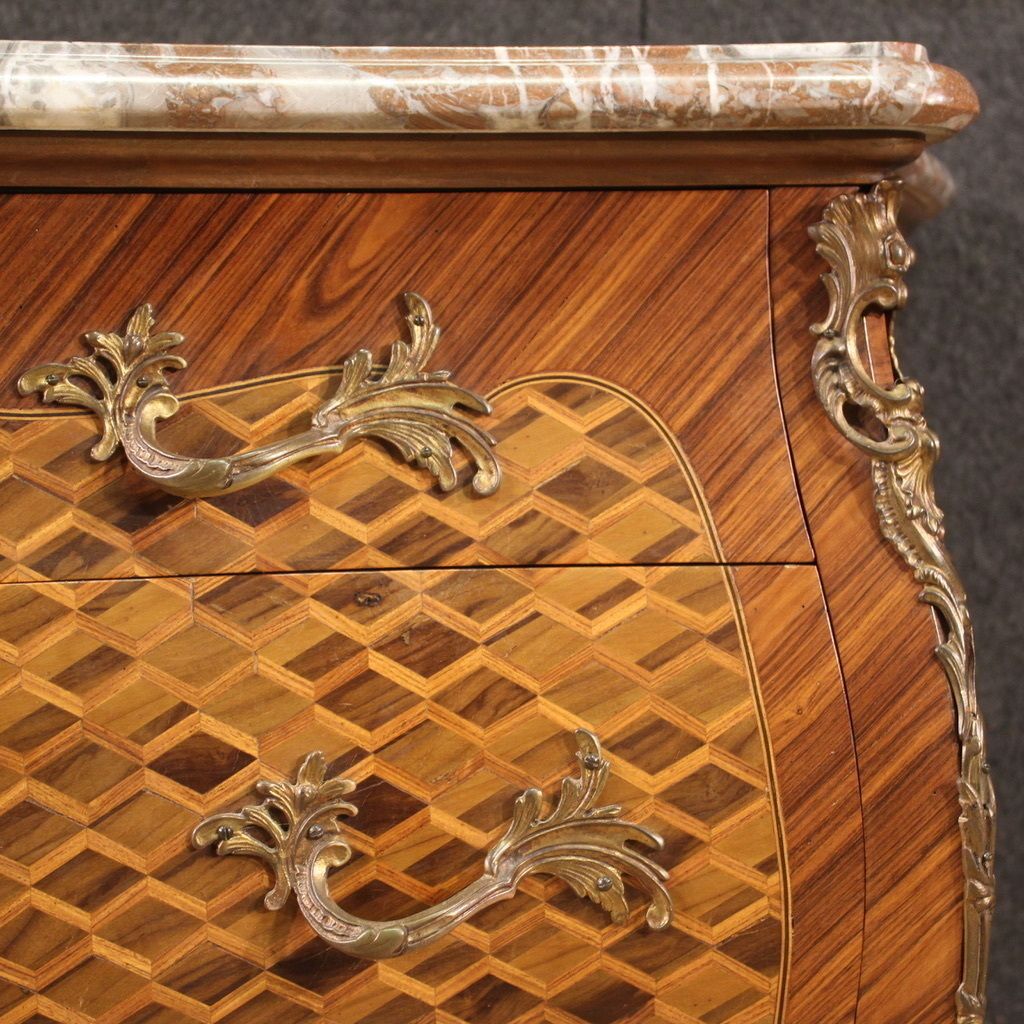 Spectacular French Chest Of Drawers In Louis XV Style photo buy
