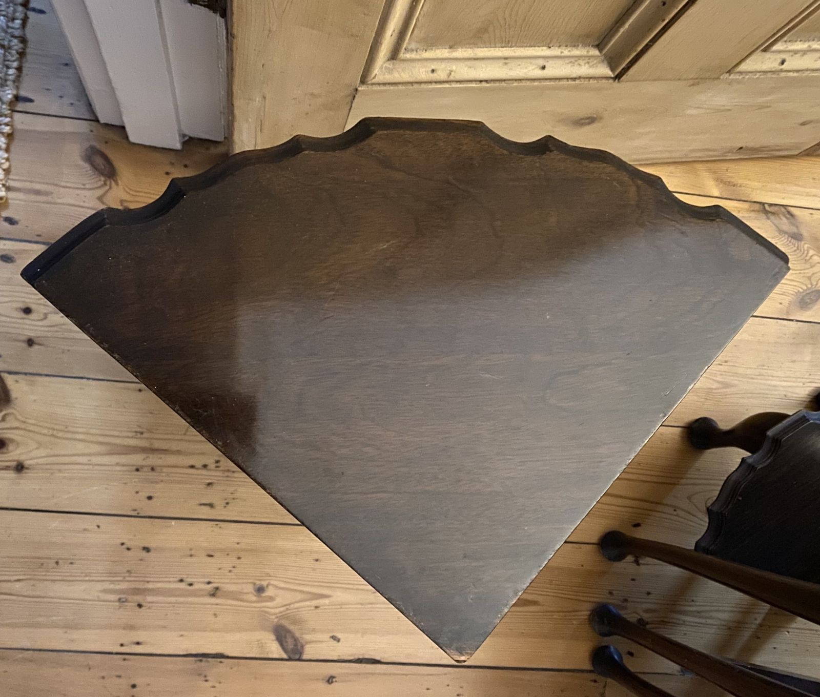 Antique Burr Walnut Pie Top Nest Of Tables photo 350.0