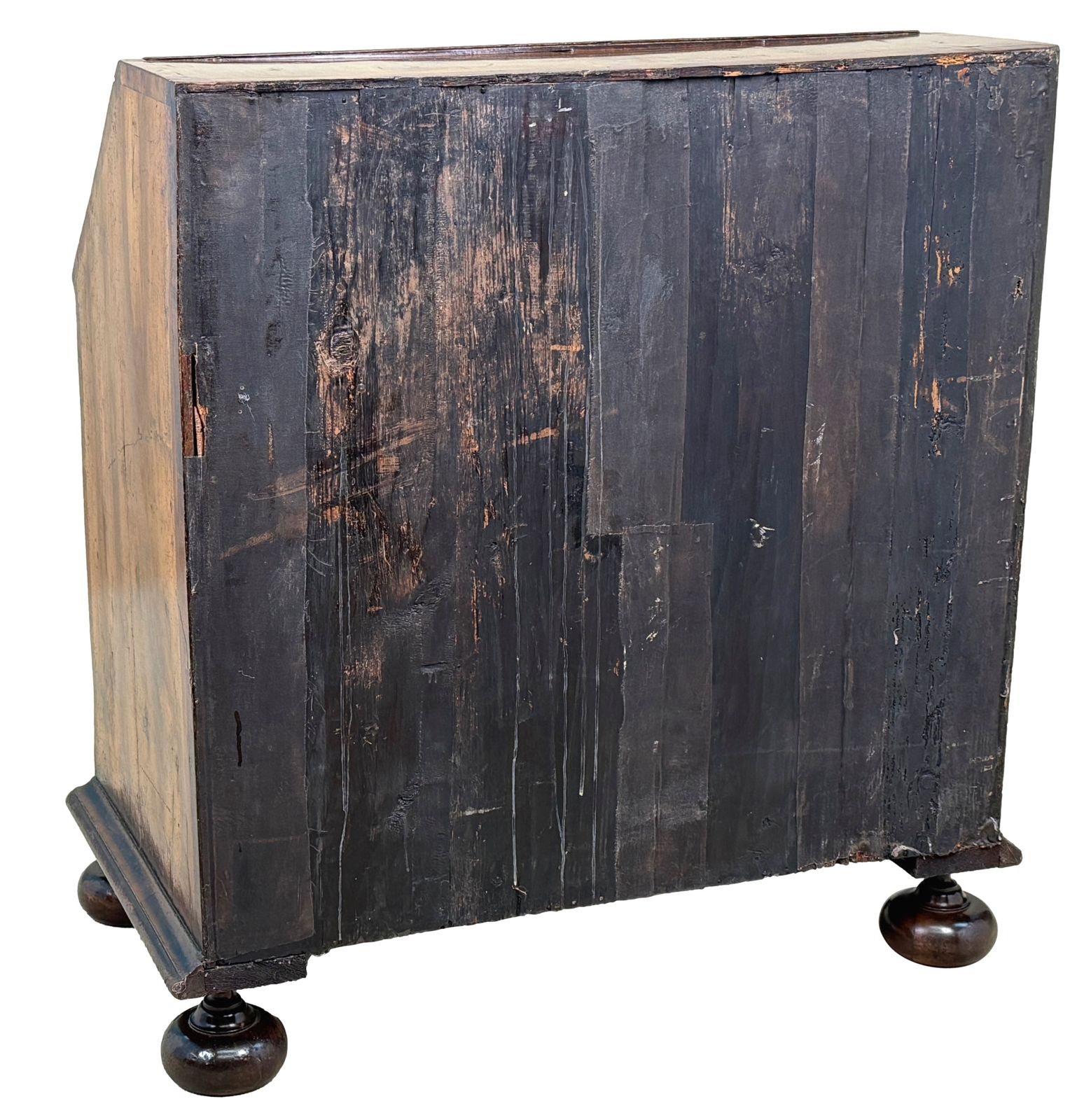 photo vintage Queen Anne Early 18th Century Walnut Bureau (England, Circa 1705)