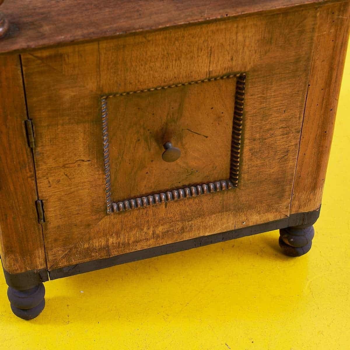 Elegant Antique Nightstand With Drawer photo for sale