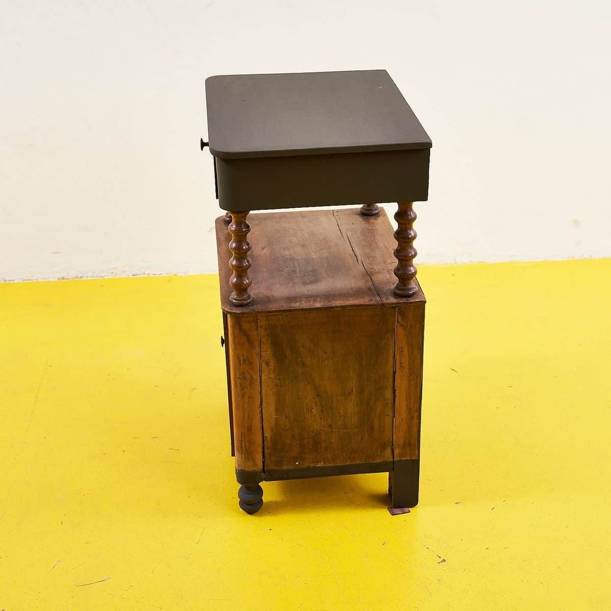 Elegant Antique Nightstand With Drawer photo buy