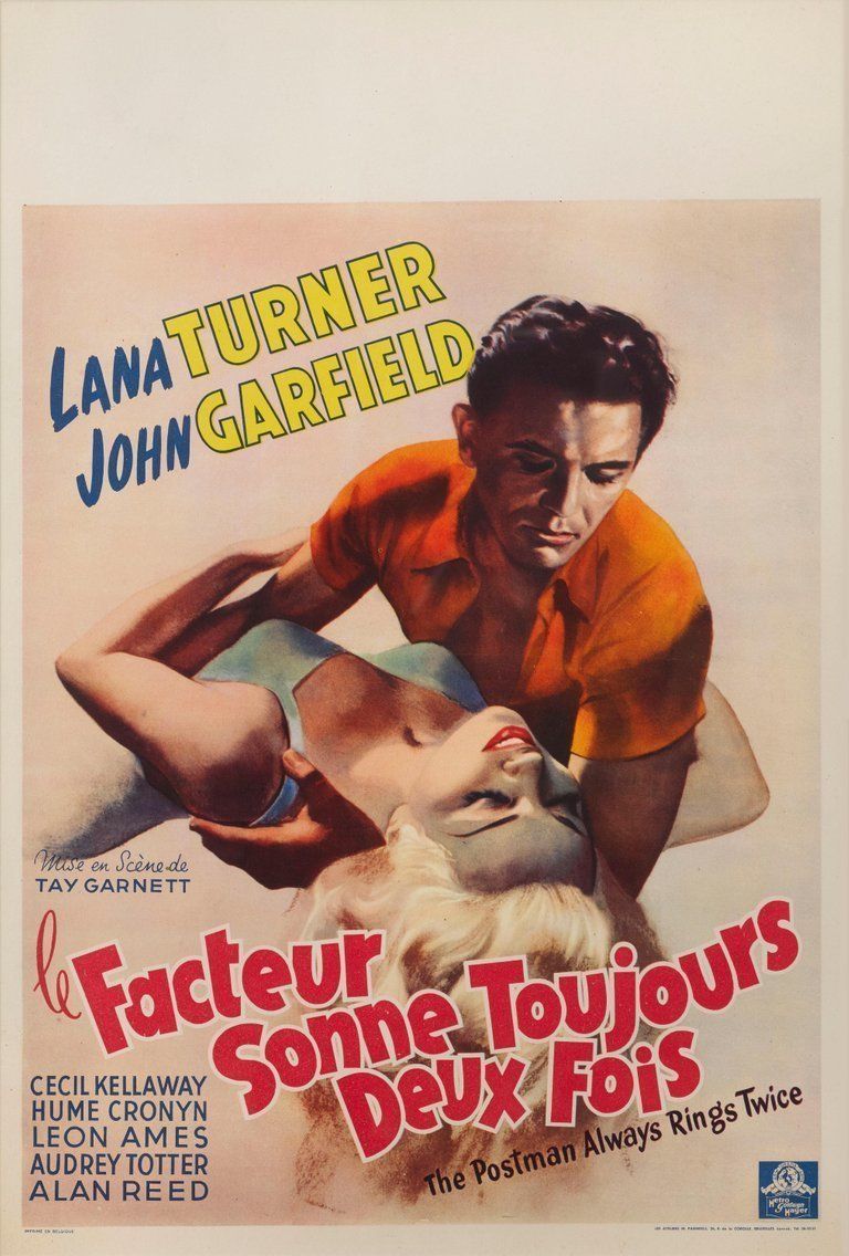 Postman Always Rings Twice Or Le Facteur Sonne Toujours Deux Fois photo for sale