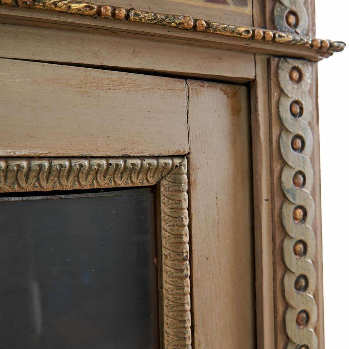 photo furniture Hand Painted Antique Showcase Bookcase
