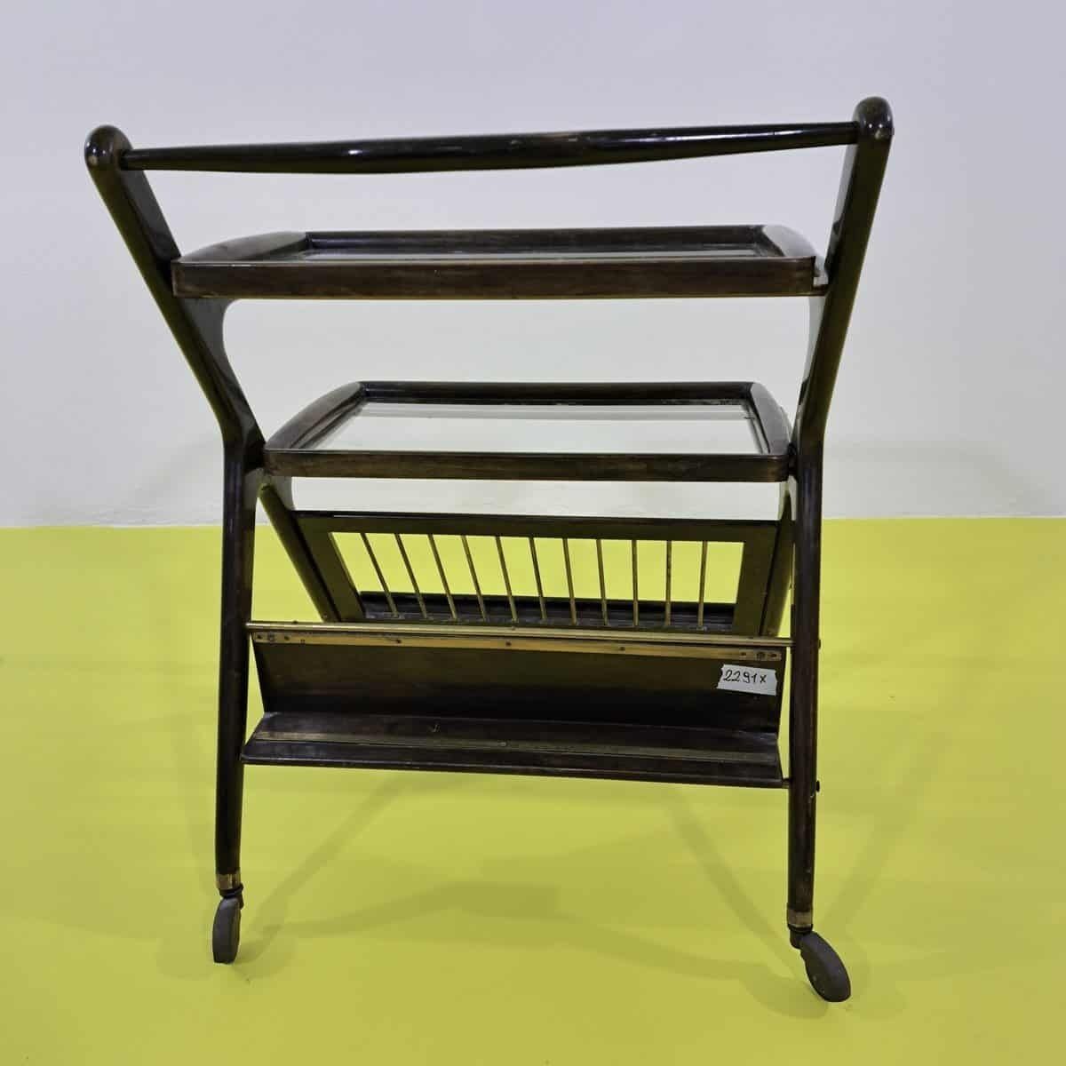 Elegant 60s Food Trolley – Attr. Design Ico Parisi photo buy
