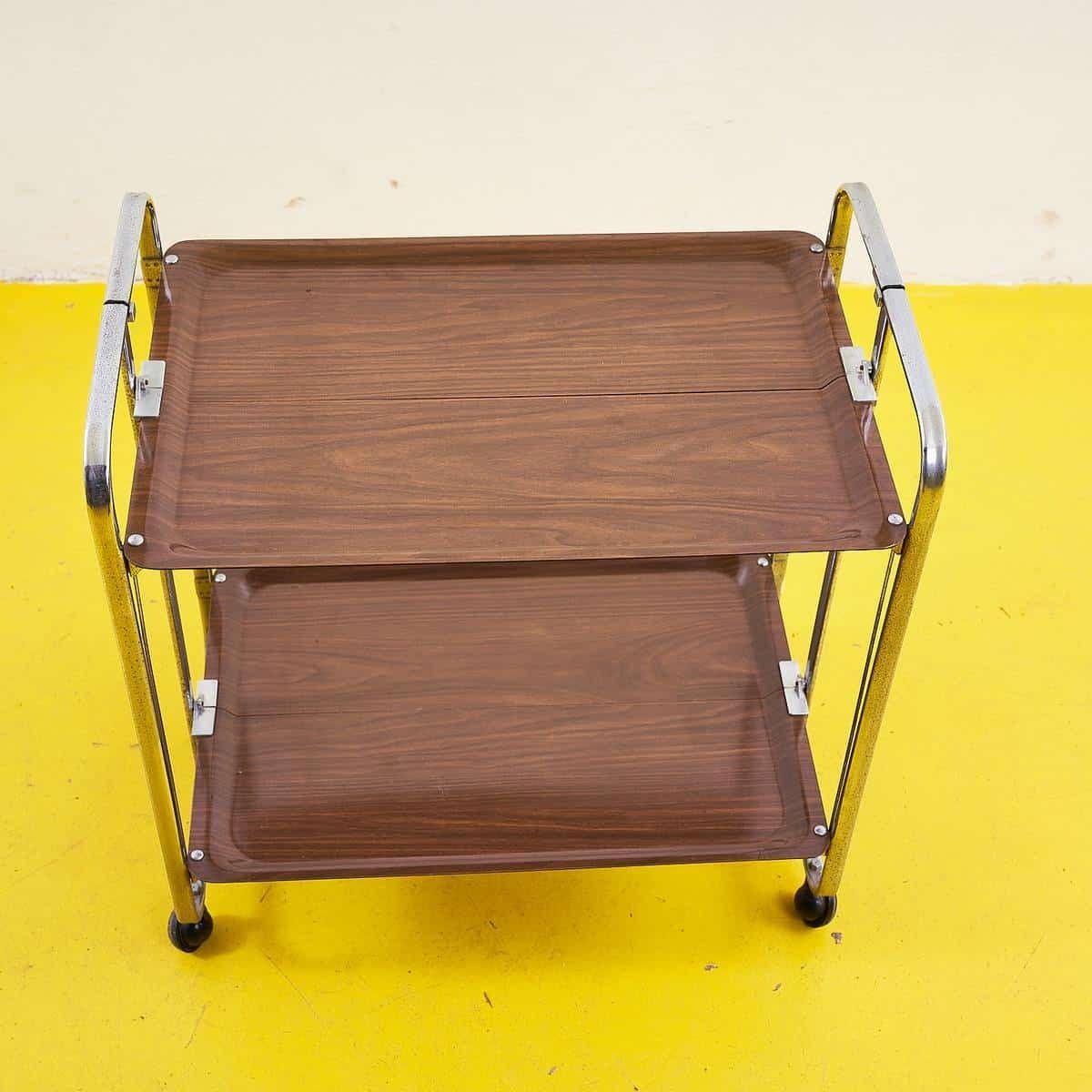 Elegant Vintage Service Cart, 1960s photo furniture