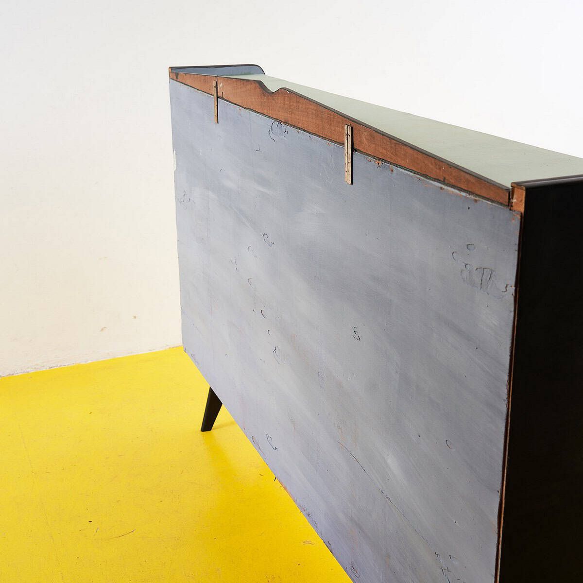 Mid Century Sideboard In Wood And Glass photo vinterior