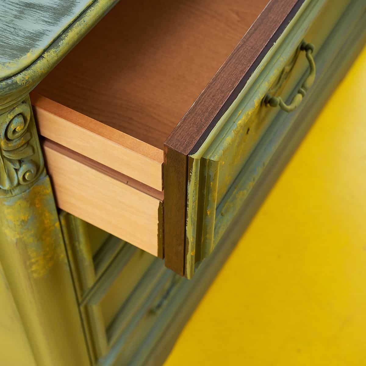 Vintage Dresser With Embossed Details photo buy