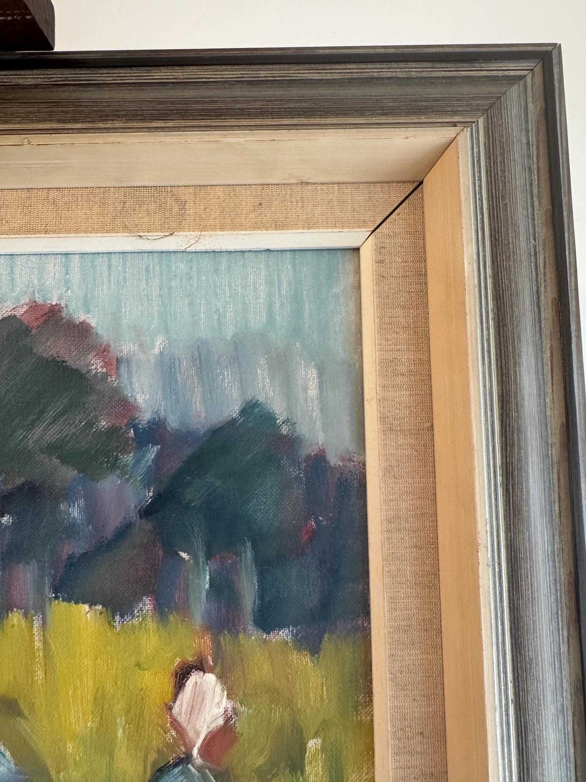 Swedish Original Oil Painting  Wall Art photo vinterior