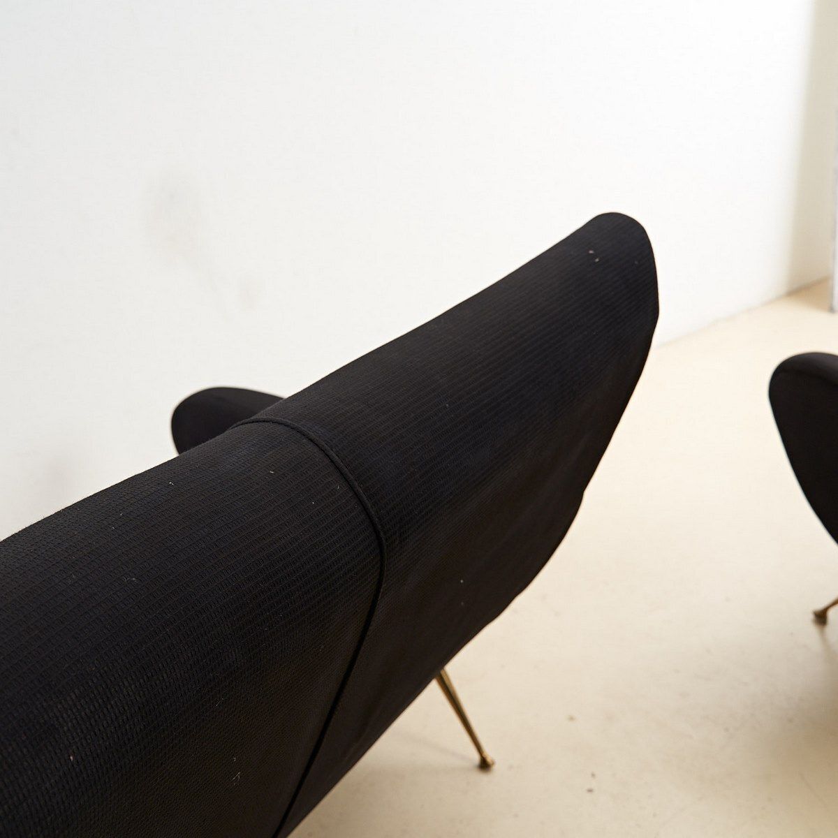 Furniture Sofa And Three Armchairs From The 1950s photo