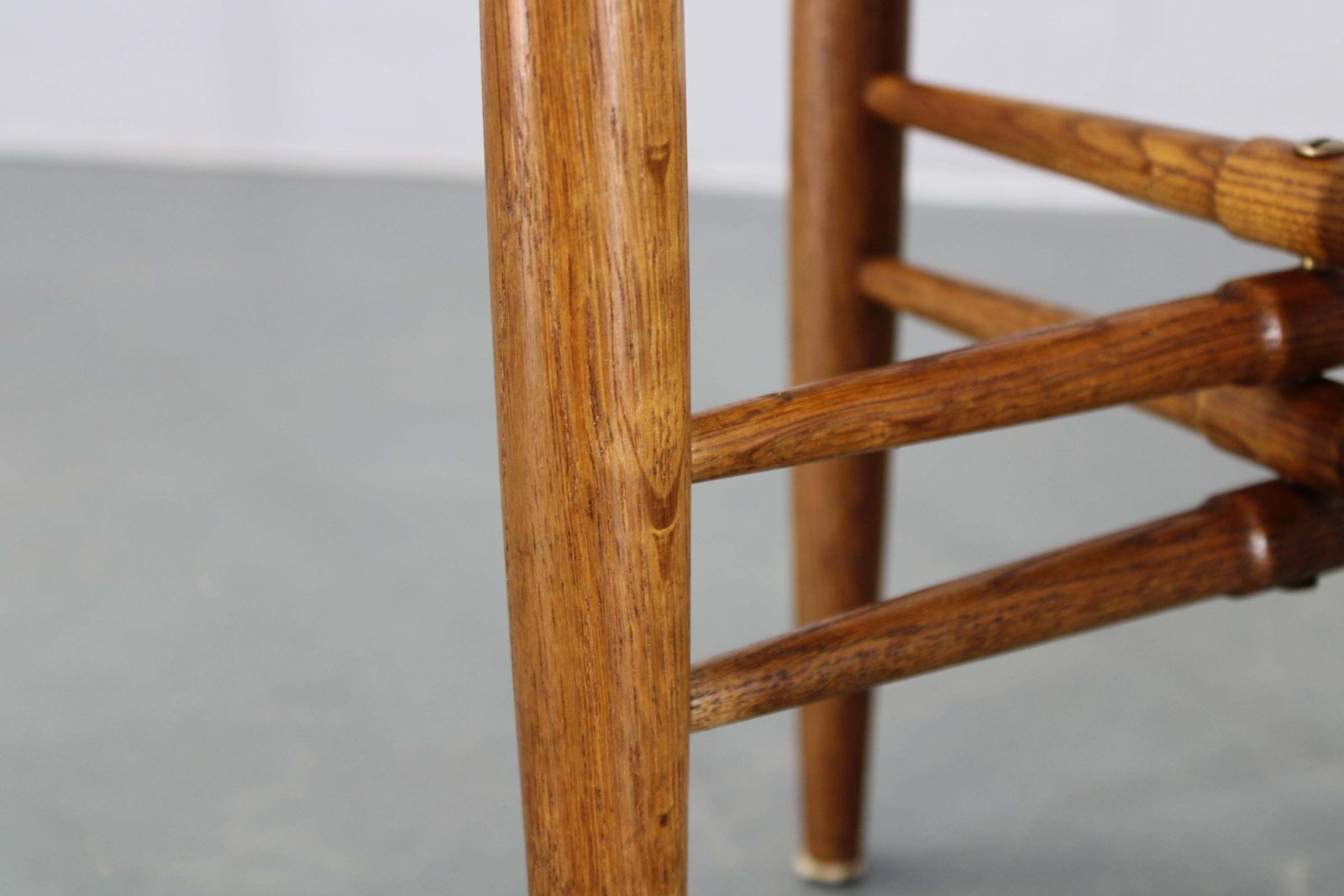 1960s Danish Solid Oak Side Table By Arne Basse For Knabstrup photo for sale