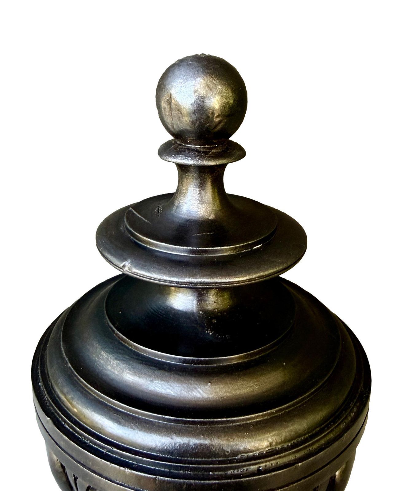 French Antique Architectural Wood Stairwell Finial, Napoleon III photo furniture