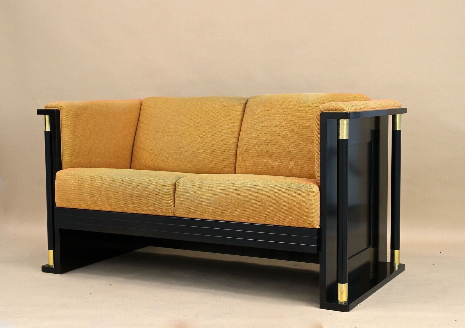 20th Century Art Nouveau Two Seat Sofa, School Of J. Hoffmann, At Ca. 1910 photo buy