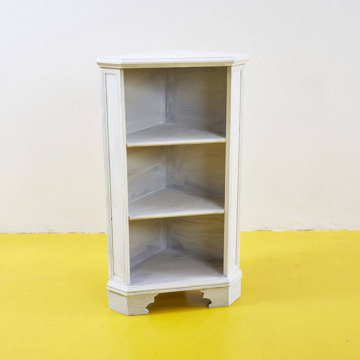 Elegant Vintage Style Corner Cabinet photo furniture