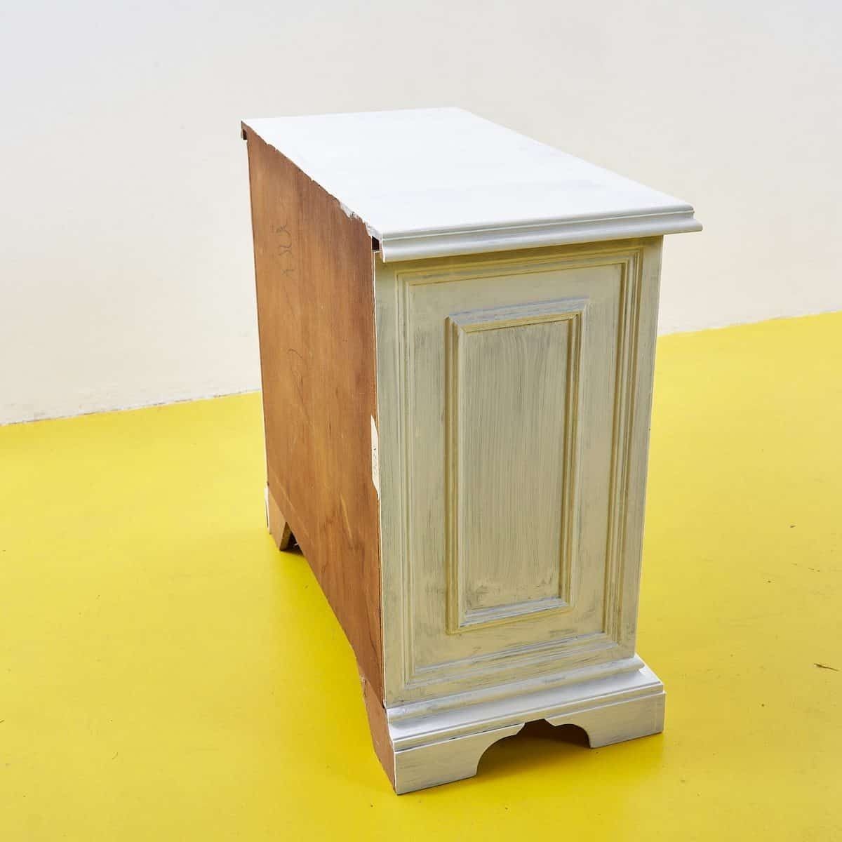 Small White Wooden Sideboard, 2010s photo buy