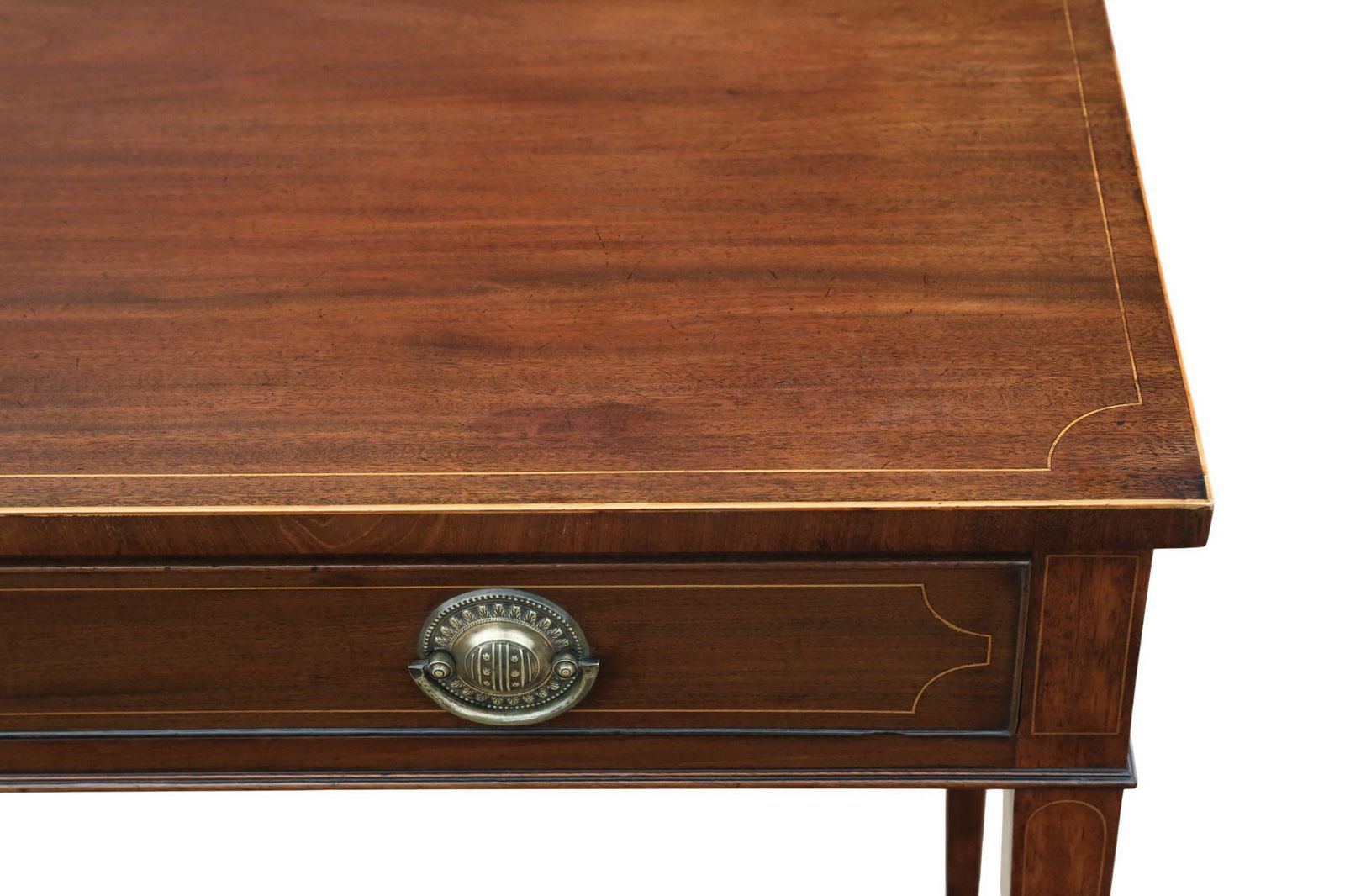 Antique 19th Century Inlaid Mahogany Writing, Dressing Table Or Desk – Fine Quality photo buy