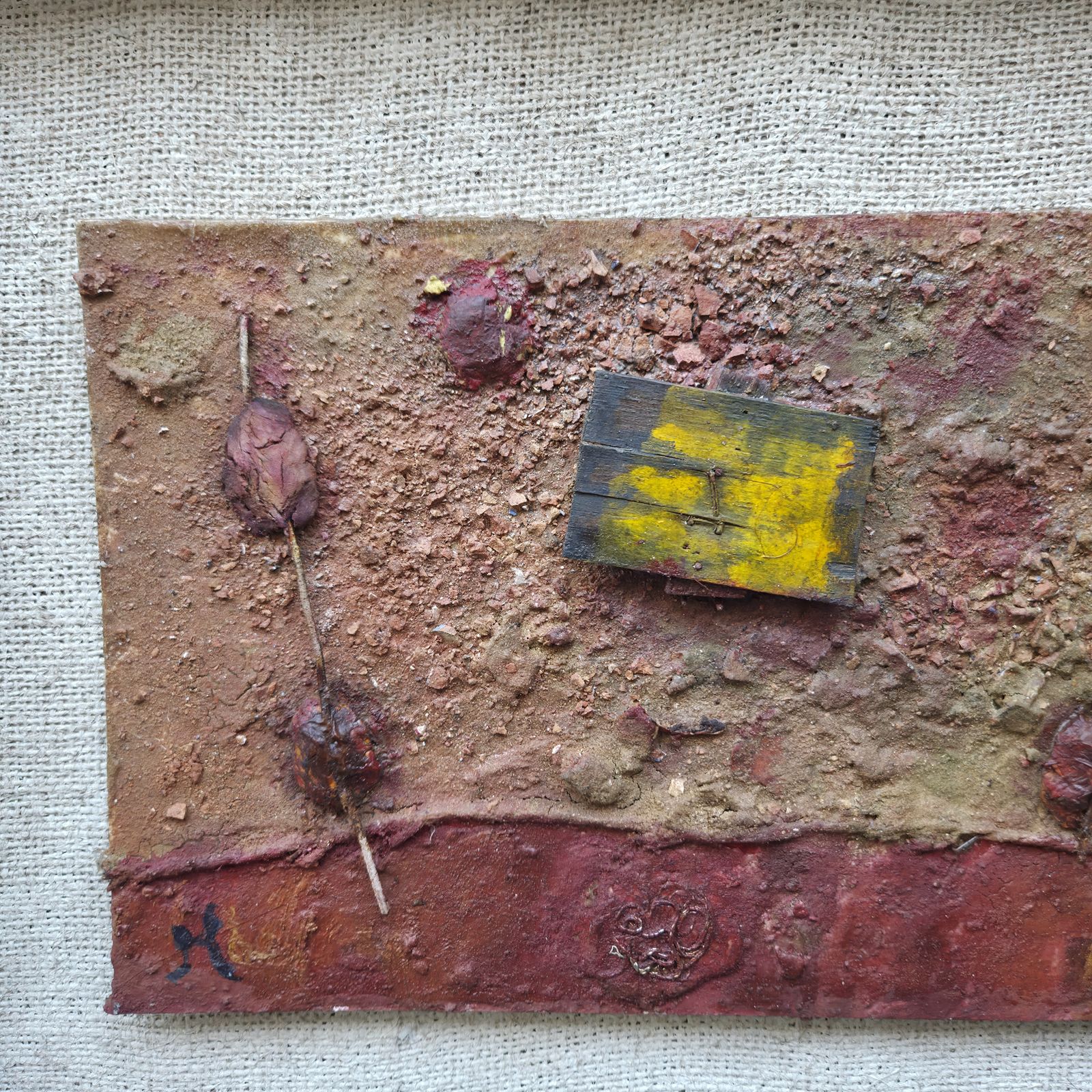 René Moreu (1920-2020) N° 8 Les Terres Rouges. 1975. photo for sale