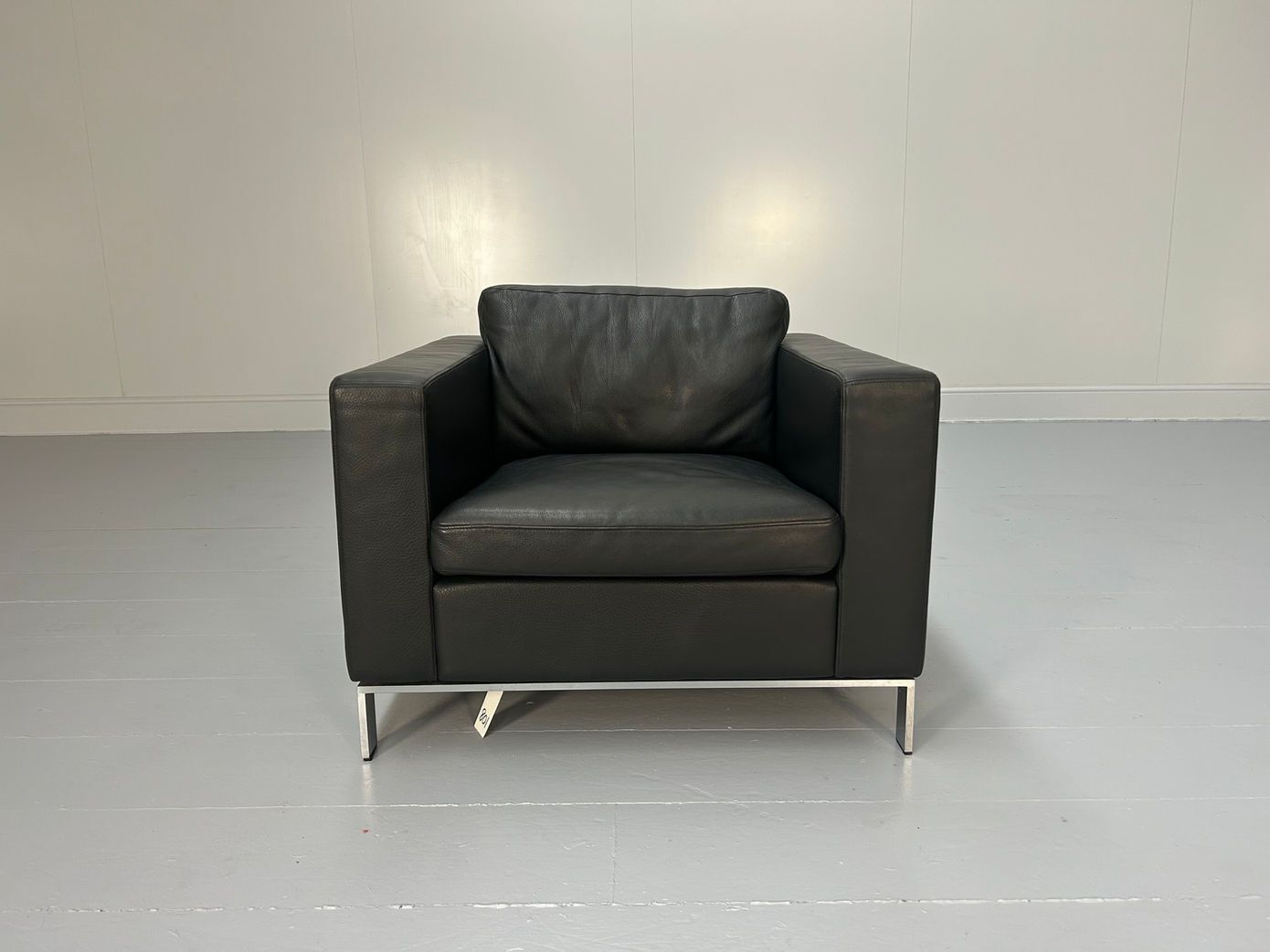 Walter Knoll “Foster 503.10” Armchair In Black Leather photo furniture