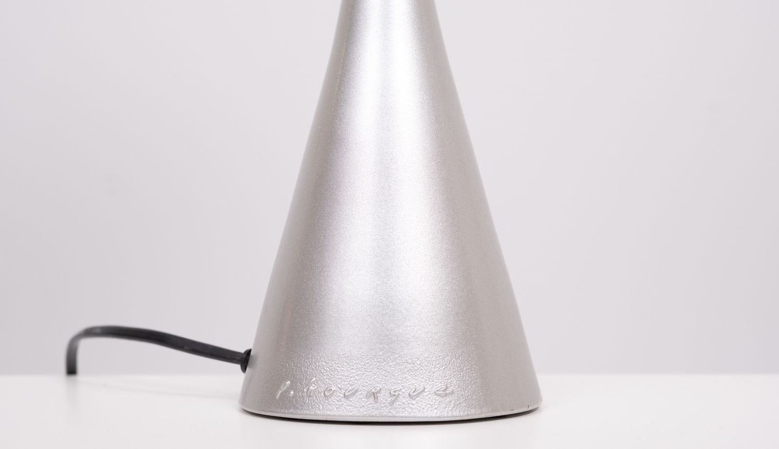 photo for sale Pair Of Pascal Mourgue For Ligne Roset "Cinna" Cast Aluminum Table Lamps