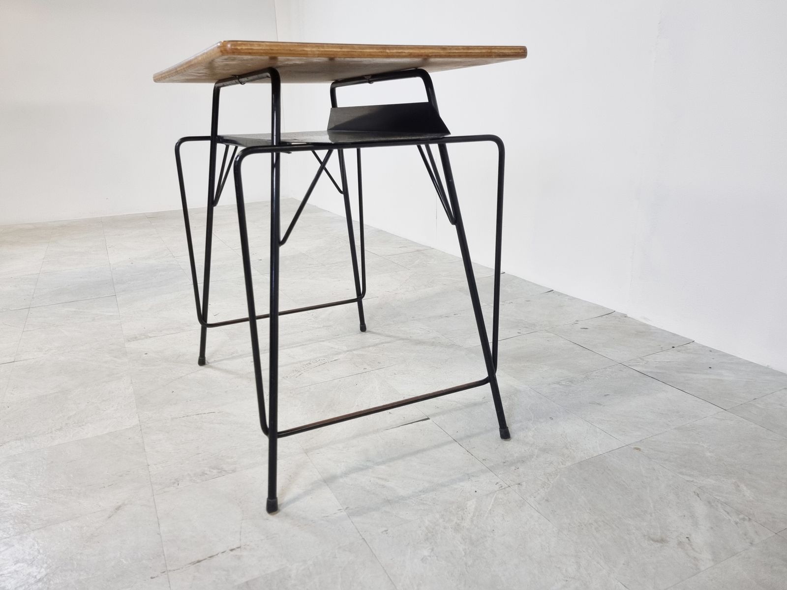 photo for sale Vintage Desk By Willy Van Der Meeren For Tubax, 1950s