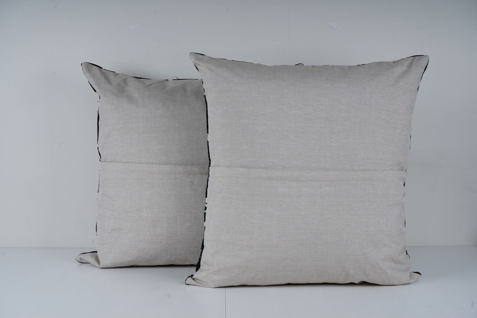 Pair Suzani Pillow Cover, Vintage Uzbek Embroidery Pillows, Bohemian Home Decor, Handmade Cotton  Cases, Set Of 2 photo for sale