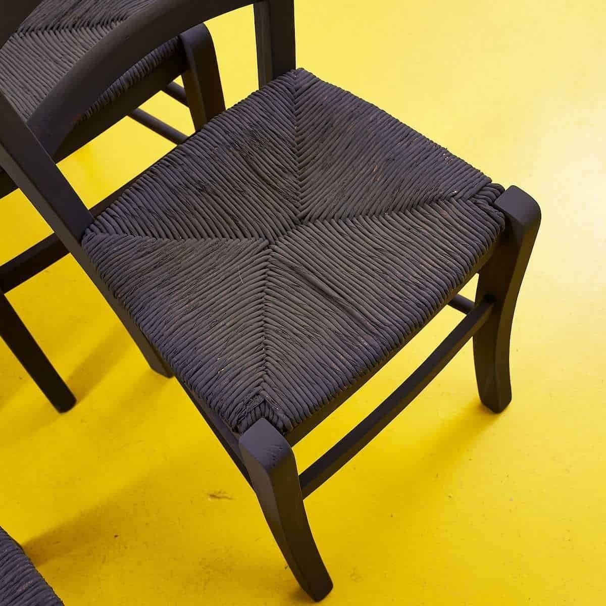 Elegant Rustic Style Chairs 4 Pieces photo for sale