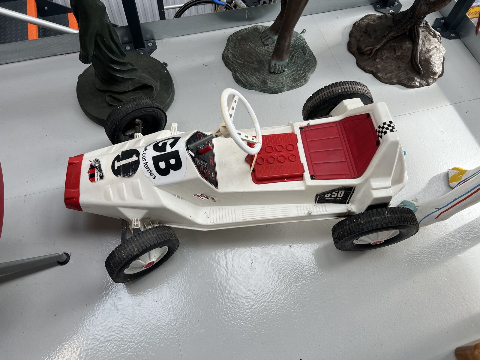 Vintage Sit And Ride Lotus, Battery Operated Childs Car photo for sale