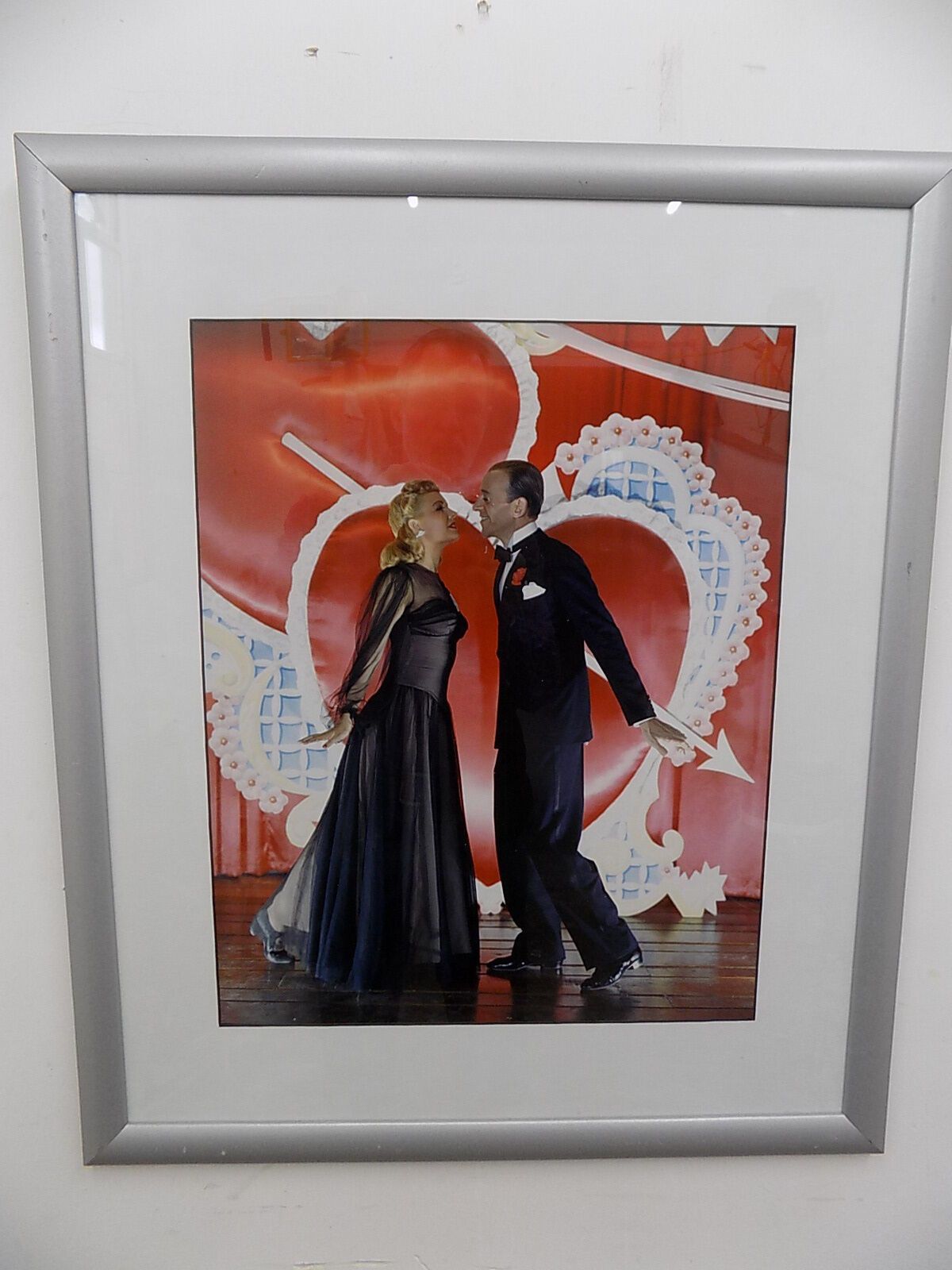 Framed,Colour,Photographic Print,Fred Astaire,Ginger Rogers,Photo,Print,Cinema