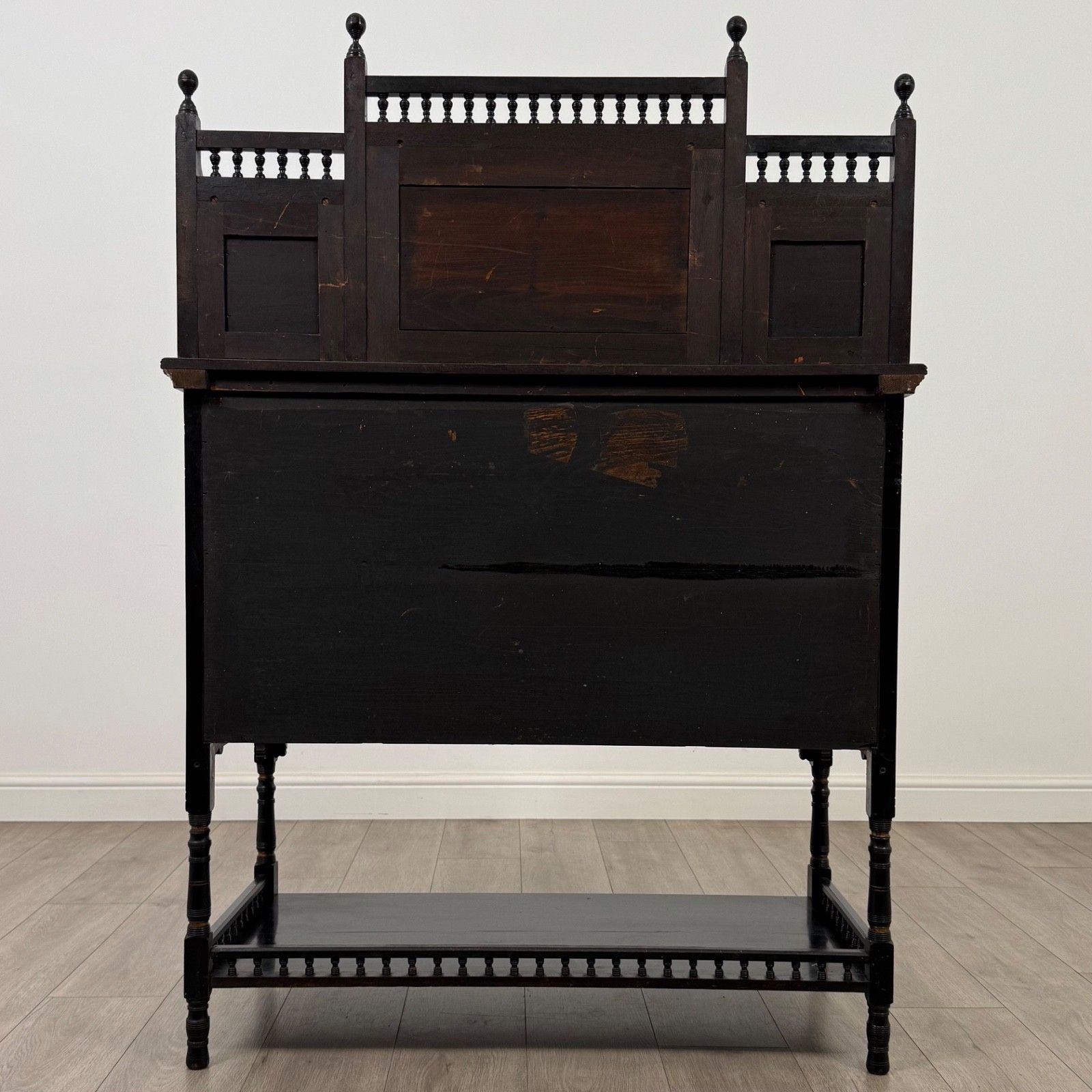 Antique 19th Century Ebonised Aesthetic Movement Cabinet photo vinterior