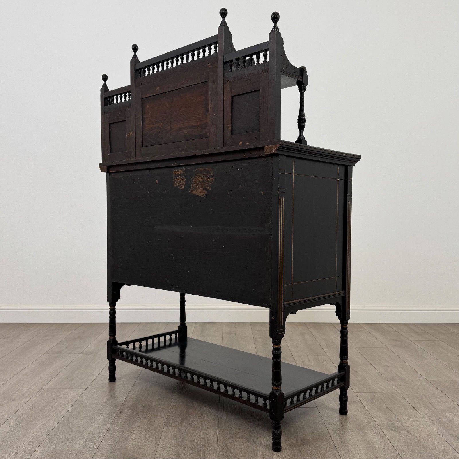 Antique 19th Century Ebonised Aesthetic Movement Cabinet photo buy