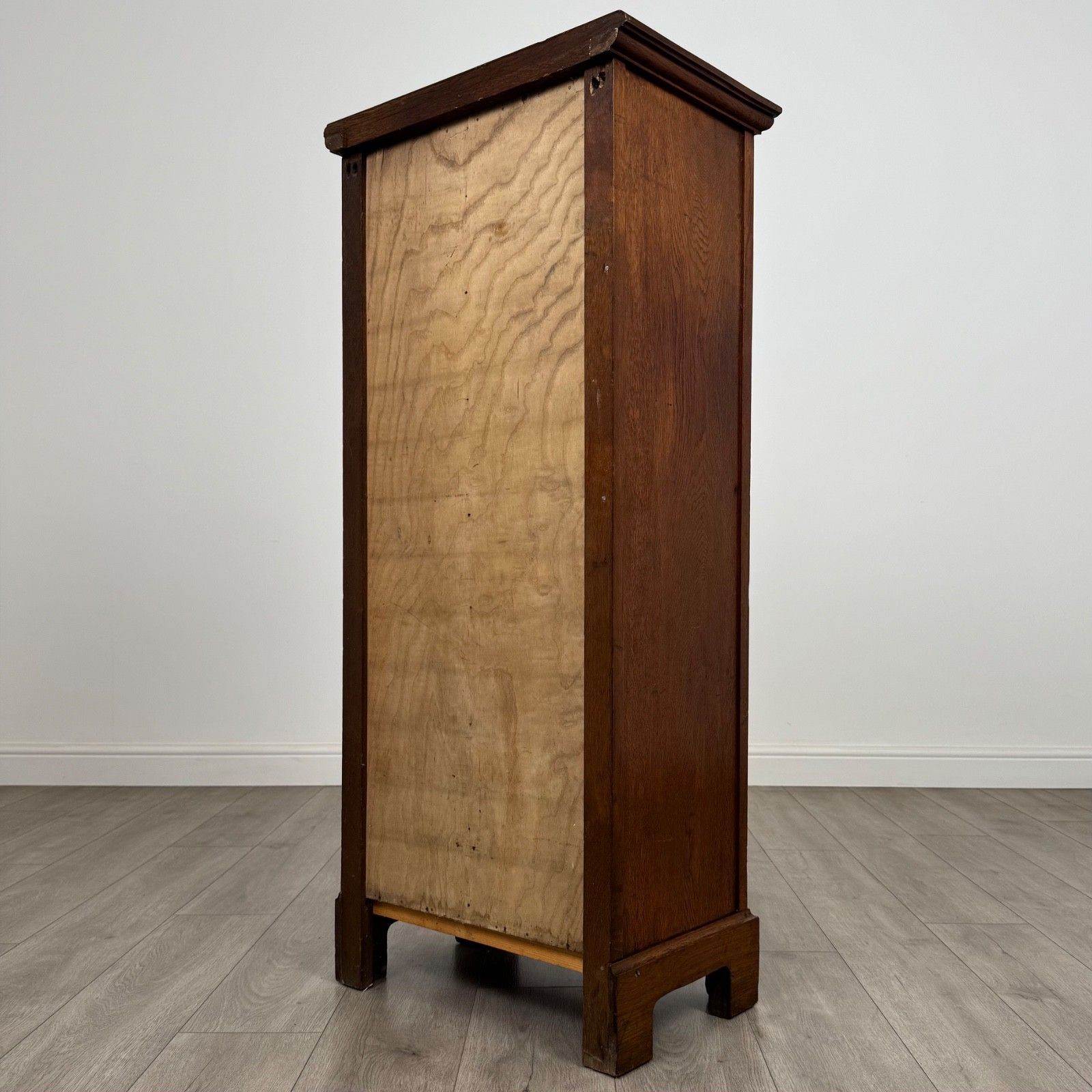Antique 20th Century Fine Quality Golden Oak Cupboard photo buy
