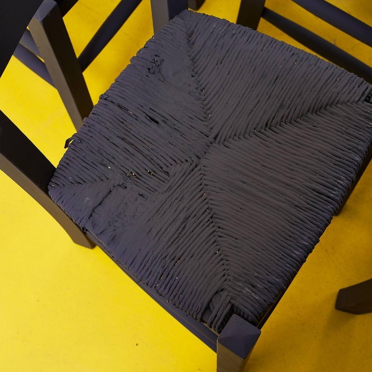 Elegant 9 Piece Black Wooden Chairs photo buy