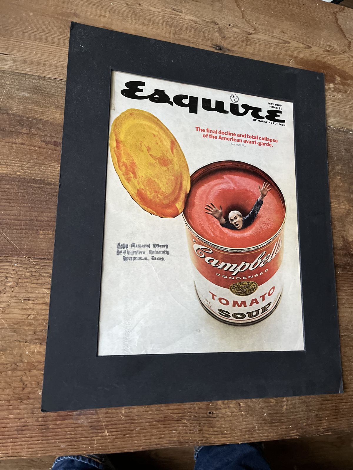 Andy Warhol Esquire Cover Artwork May 1969 photo Art