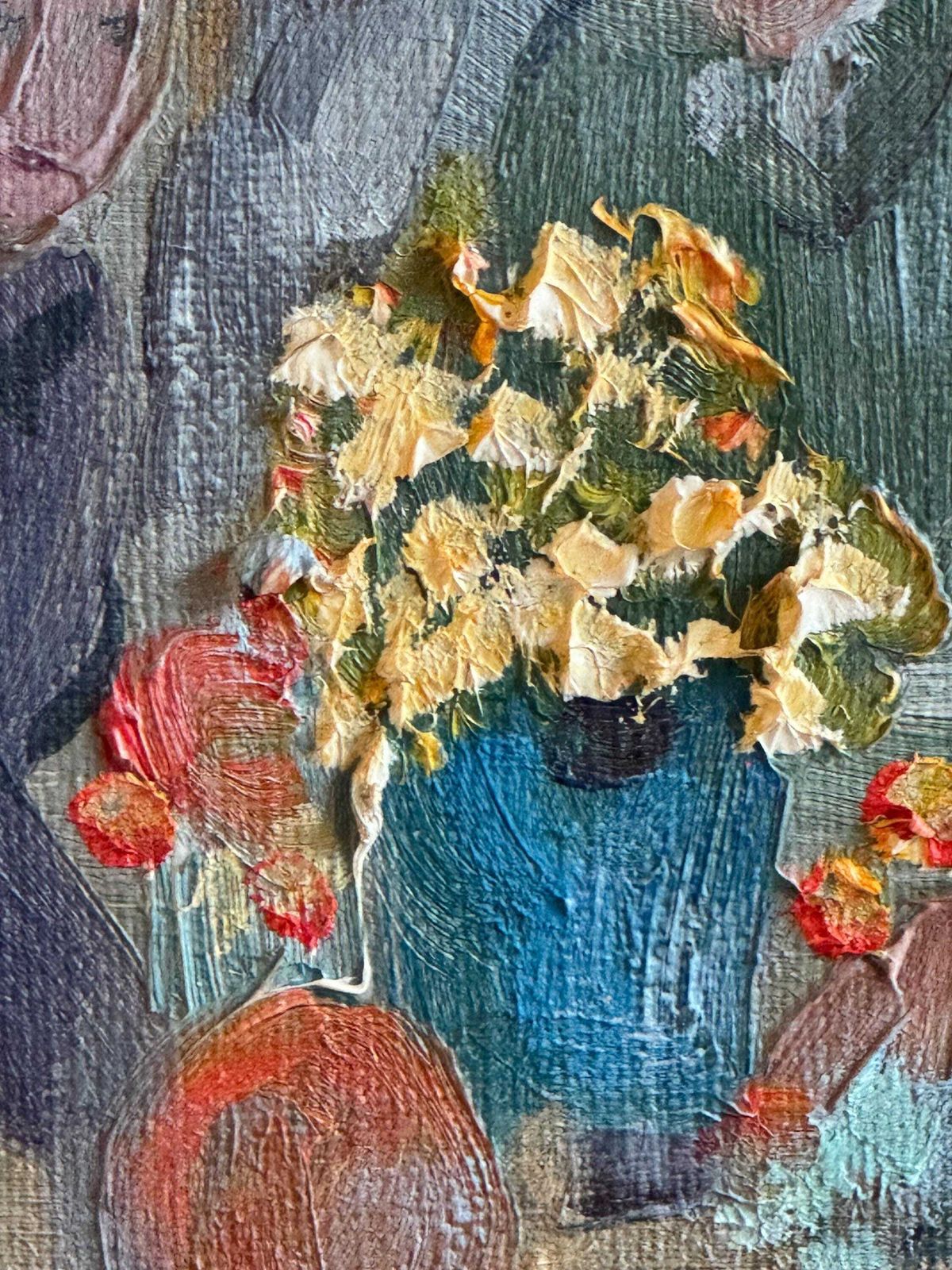 Swedish Original Oil Painting  Wall Decor photo vinterior
