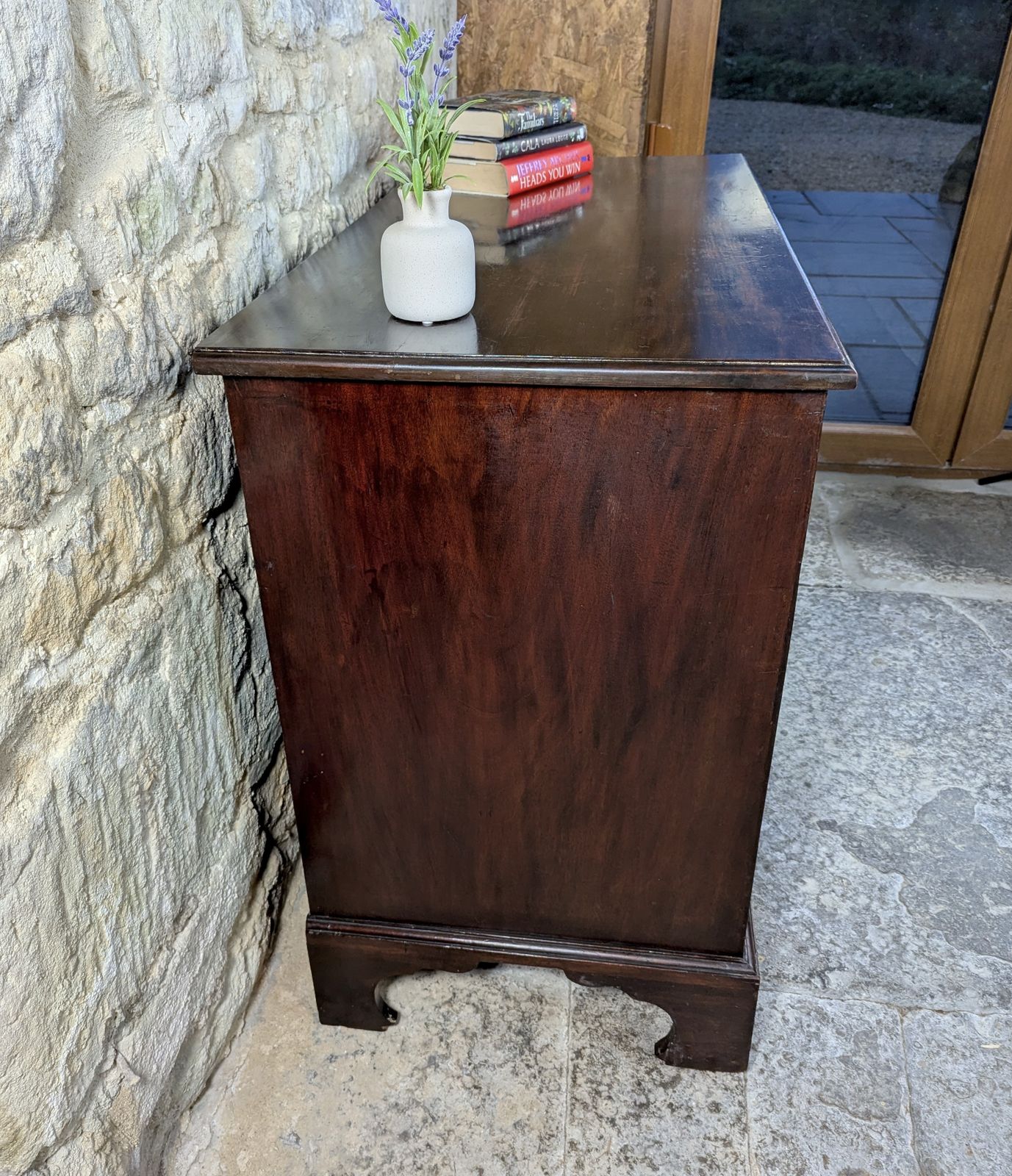 Georgian Mahogany Chest Of Drawers   3 Drawers photo furniture