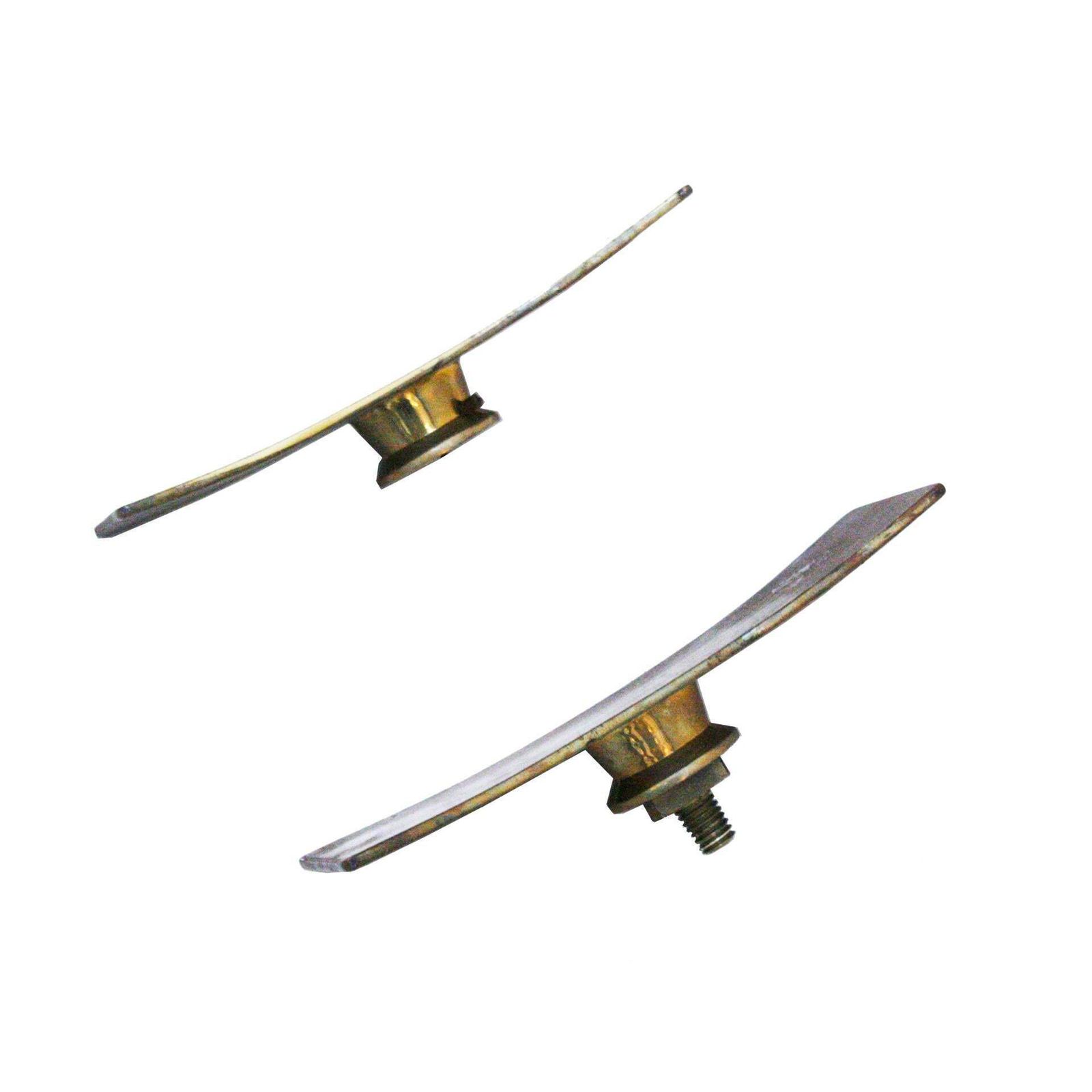 Mid Century Modern Brass Italian Door Handle, Circa 1940 photo buy