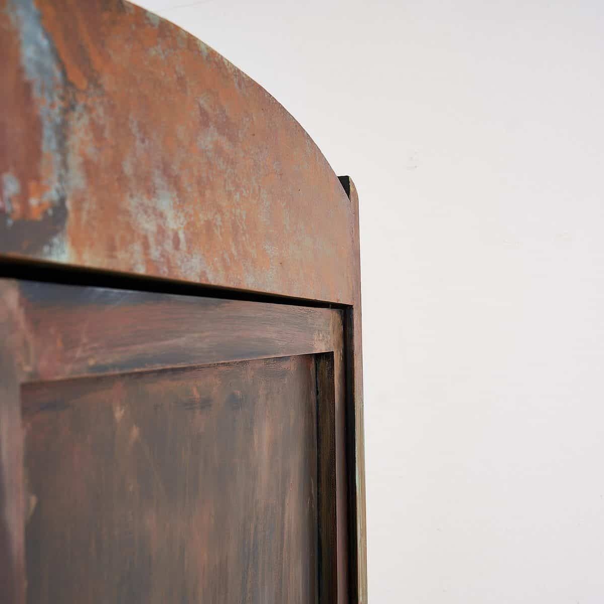 photo for sale Ancient Rustic Wooden Wardrobe