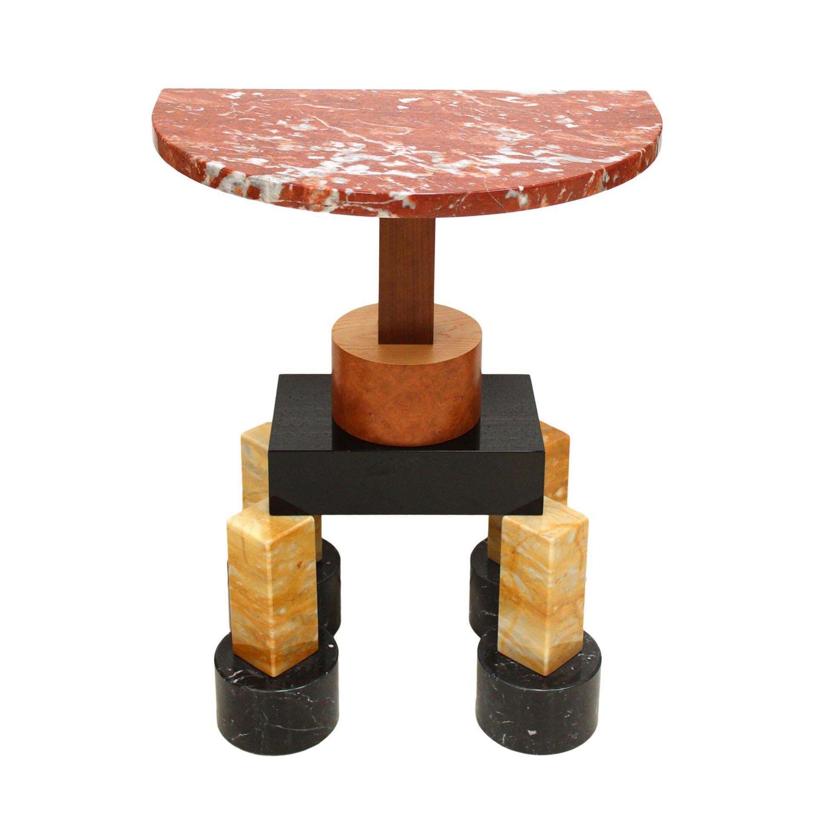 Ettore Sottsass Contemporary Modern "Demistella" Marble Italian Console photo furniture