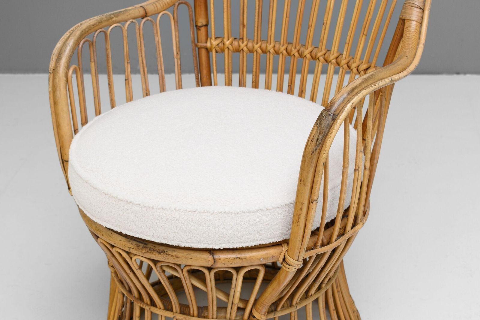 Pair Of Cane Armchairs photo 935.0
