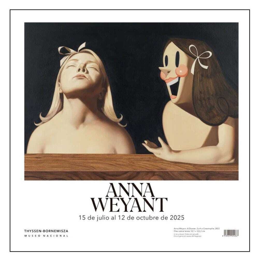 Authentic Anna Weyant Exhibition Poster – Poster Disaster – Official Museum Print