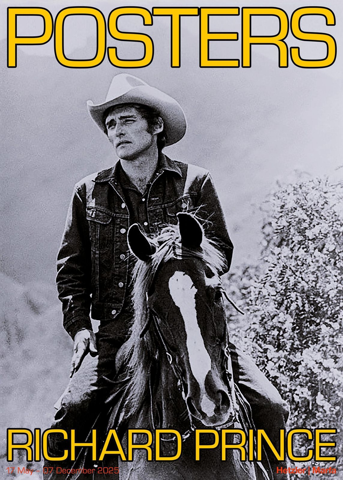Authentic Richard Prince Exhibition Poster Official Museum Print From The Great