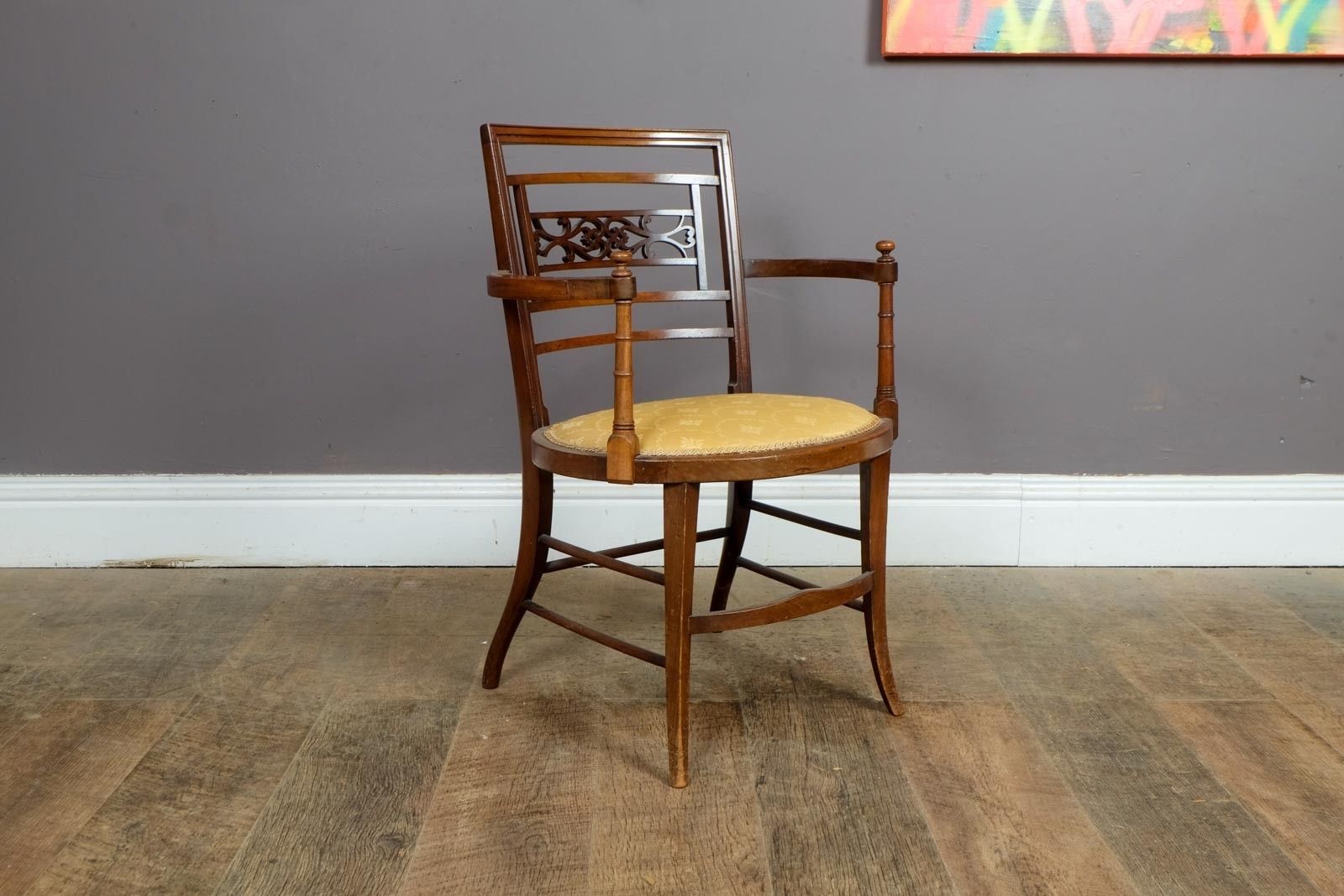 Vintage Retro Jacobean Style Chair photo Furniture