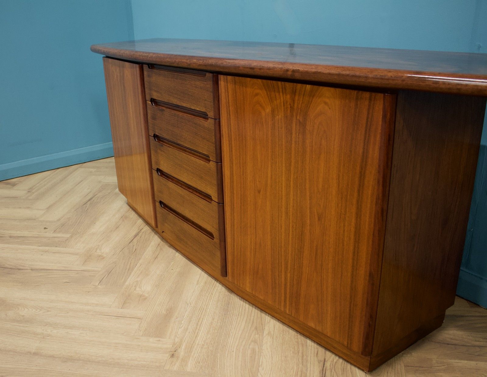 Mid Century Danish Rosewood Sideboard From Skovby, 1970s #1604 photo vinterior